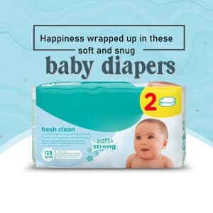 Baby Care Product business flyer