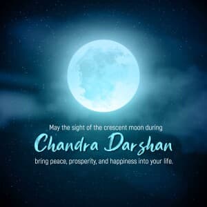 Chandra Darshan marketing poster