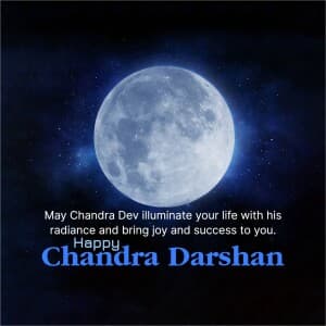 Chandra Darshan creative image