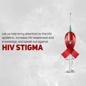 World AIDS Day event advertisement