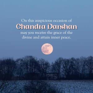 Chandra Darshan Facebook Poster