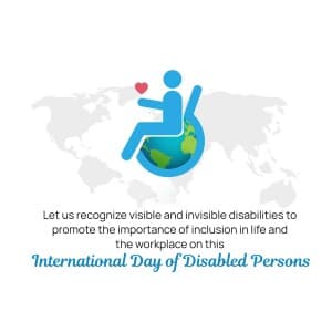 International Day of Persons with Disabilities illustration
