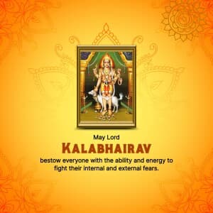 Kalashtami advertisement banner