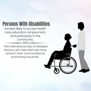 International Day of Persons with Disabilities graphic