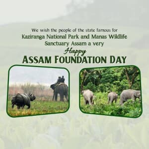 Assam Foundation Day video