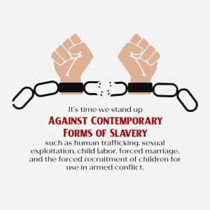 Day of Abolition of Slavery banner