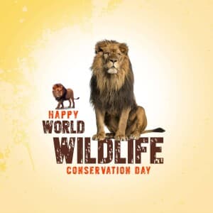 Wildlife Conservation Day graphic