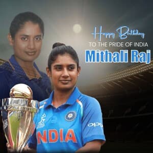 Mithali Raj Birthday video