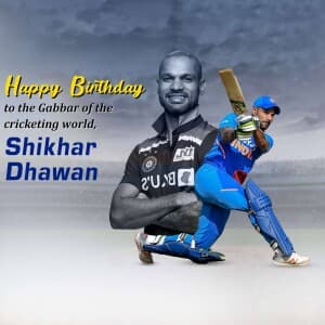 Shikhar Dhawan birthday video