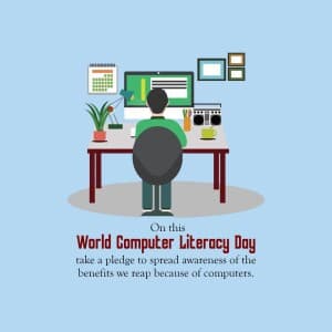 Computer Literacy Day event advertisement