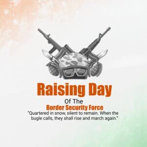 BSF Raising Day illustration