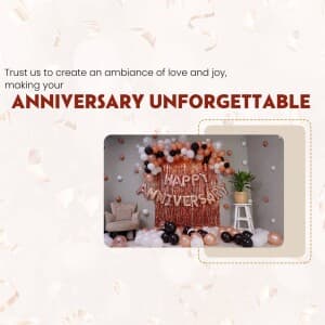 Anniversary Decorations marketing post