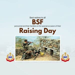 BSF Raising Day poster