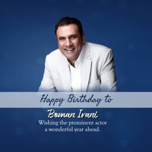 Boman Irani Birthday video