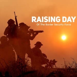 BSF Raising Day flyer