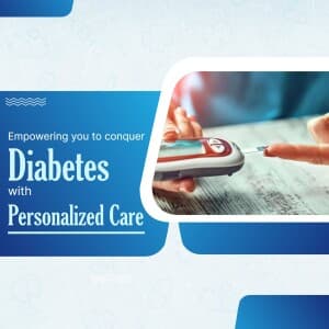 Diabetes Care business flyer