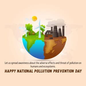 Pollution Prevention Day event poster