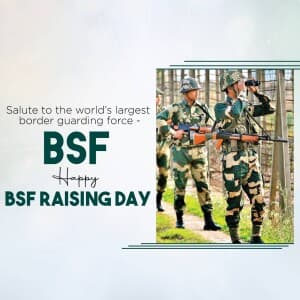 BSF Raising Day post