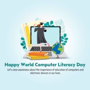 Computer Literacy Day flyer