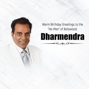 Dharmendra birthday post