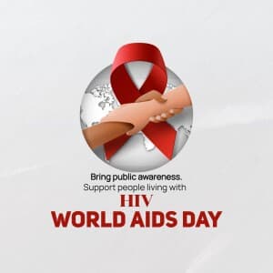 World AIDS Day flyer