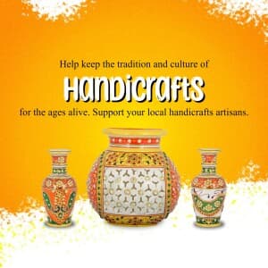 All India Handicrafts Week illustration