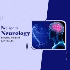 Neurology promotional template