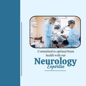 Neurology promotional post