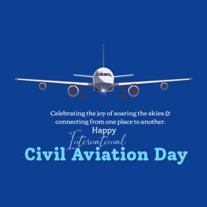 World Civil Aviation Day illustration