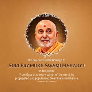 Pramukh Swami Maharaj Jayanti video