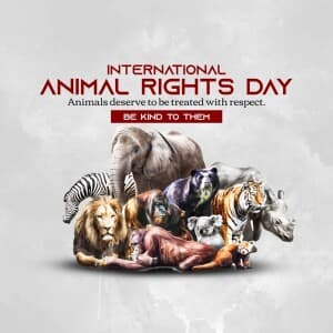 International Animal Rights Day illustration