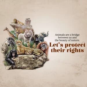 International Animal Rights Day graphic