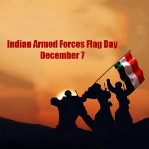 Armed Forces Flag Day creative image