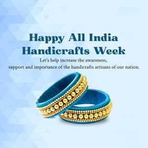 All India Handicrafts Week poster