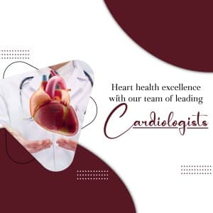 Cardiologists business banner