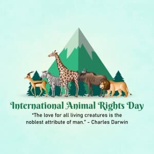 International Animal Rights Day banner