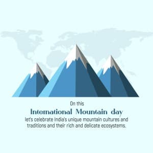 International Mountain Day post