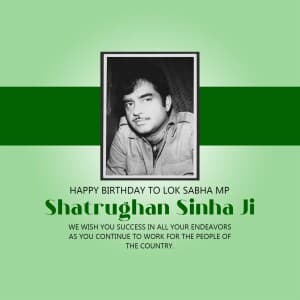 Shatrughan Sinha Birthday post