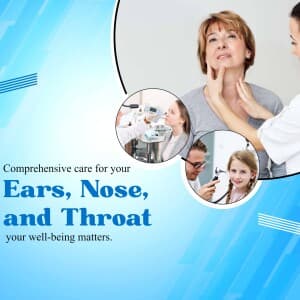 ENT ( Ear, Nose & Throat ) business post
