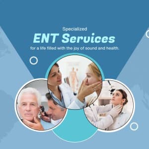 ENT ( Ear, Nose & Throat ) business template
