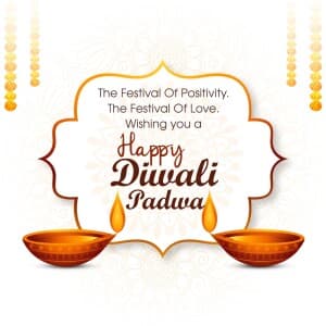 Diwali Padwa event poster