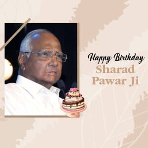 Sharad Pawar Birthday post