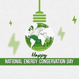 National Energy Conservation Day post