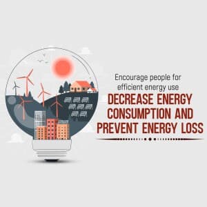 National Energy Conservation Day event poster