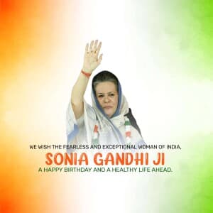 Sonia Gandhi  Birthday video