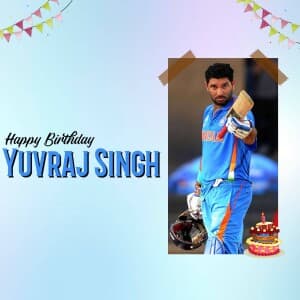 Yuvraj Singh Birthday post