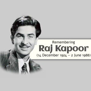 Raj Kapoor Jayanti post