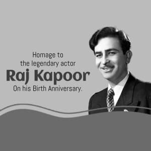 Raj Kapoor Jayanti event poster