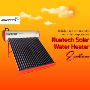 Solar Water Heater business banner