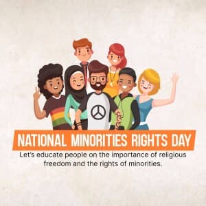National Minorities Rights Day post